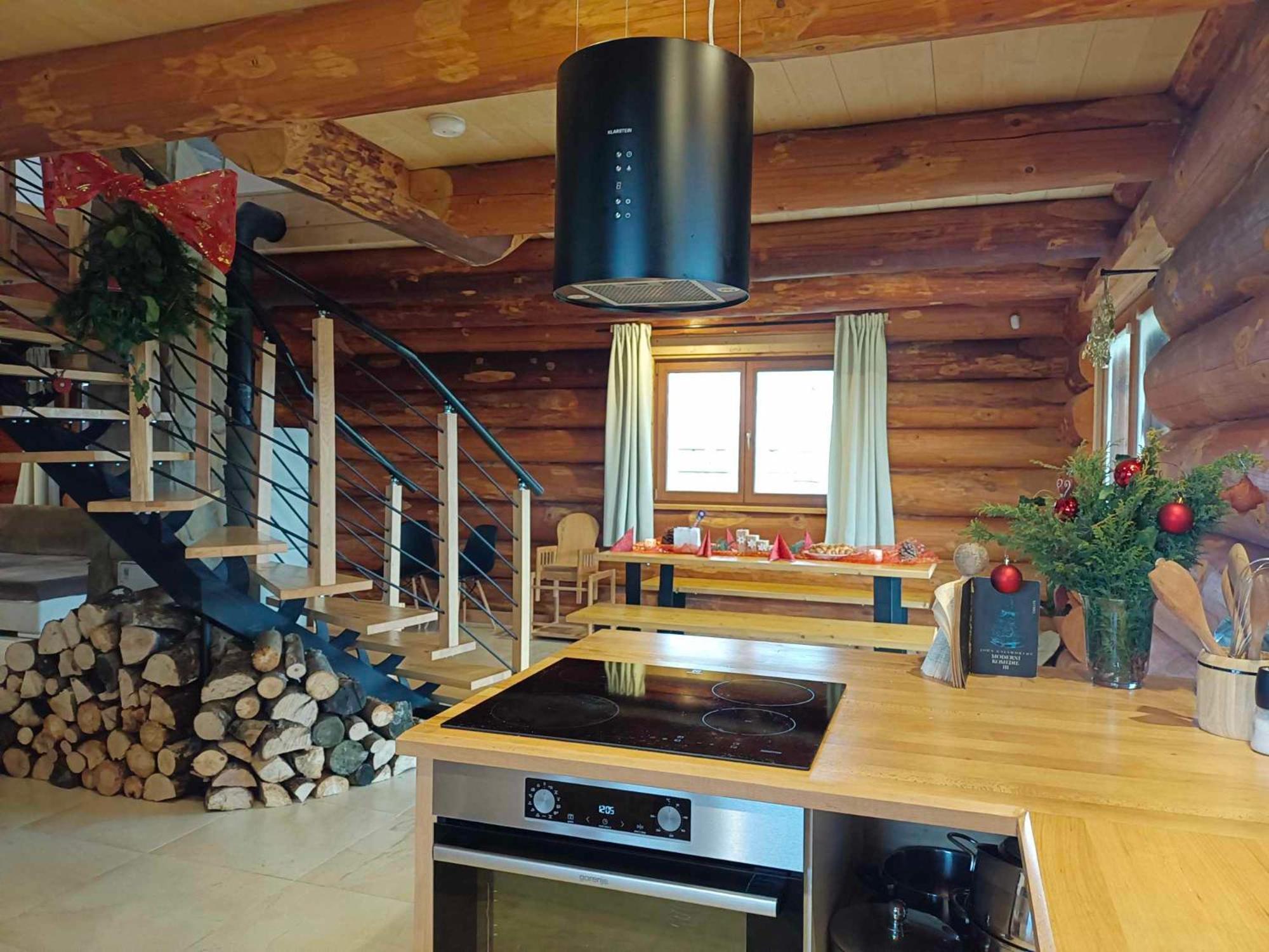 Wellness Srub U Holubu Villa Malsice Buitenkant foto