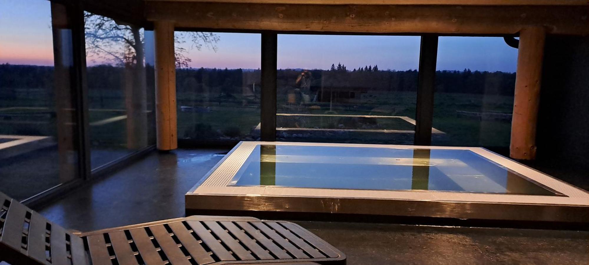 Wellness Srub U Holubu Villa Malsice Buitenkant foto